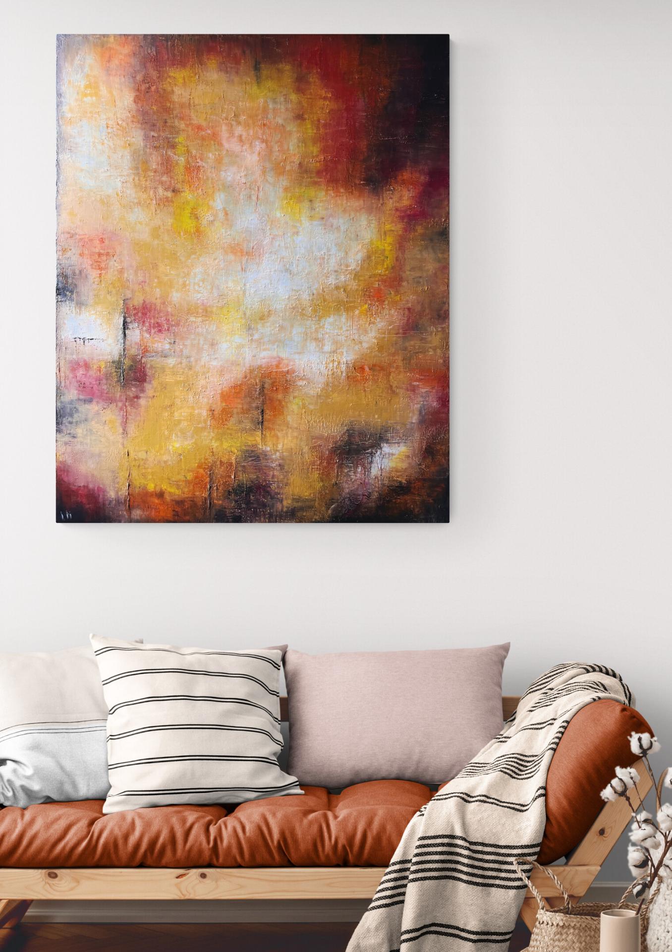 Peaceful living room wall 2 1